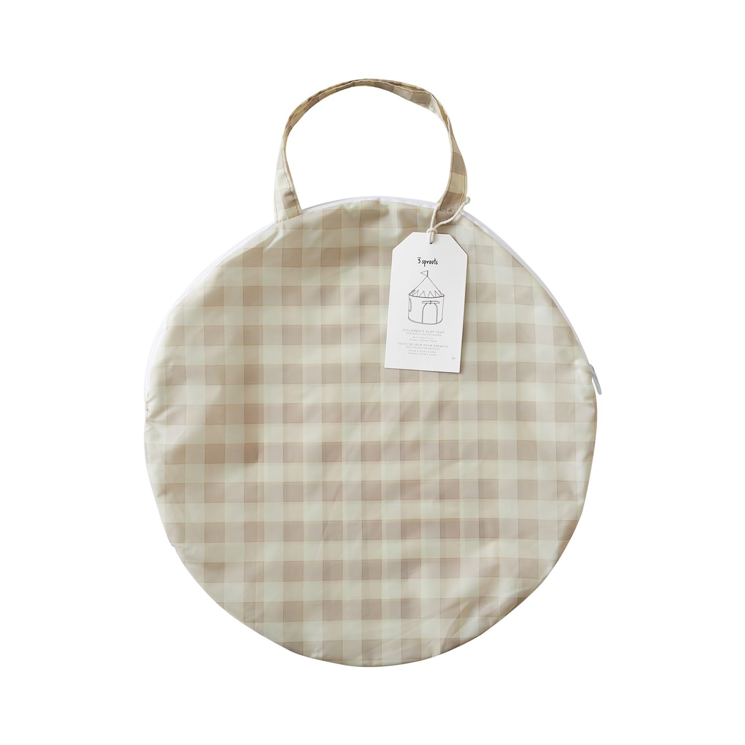 3 Sprouts Kids Tent wipes clean for busy families