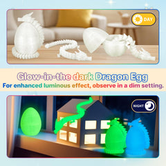 3Dgenius 12-pack dragon eggs set enhances gift giving and party decor.