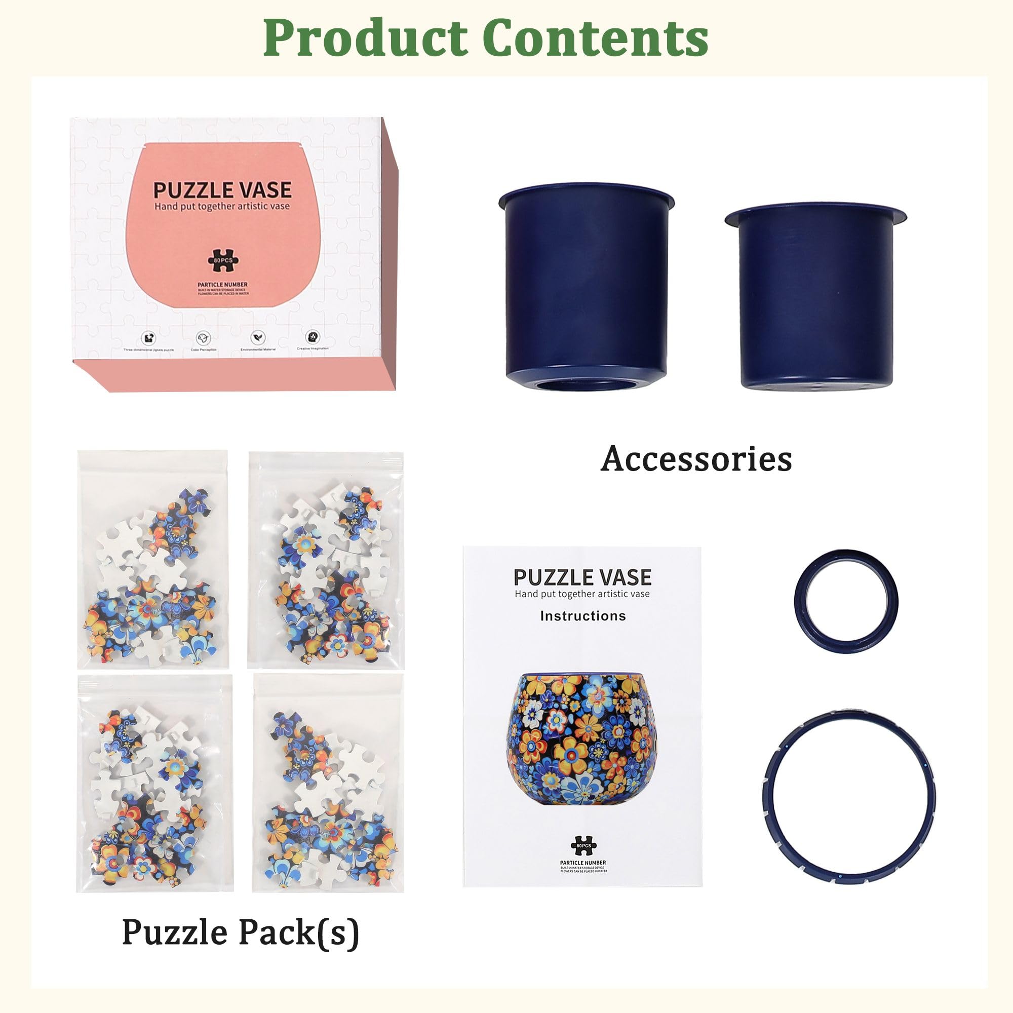 3DVASE gift-ready packaging ideal for puzzle lovers