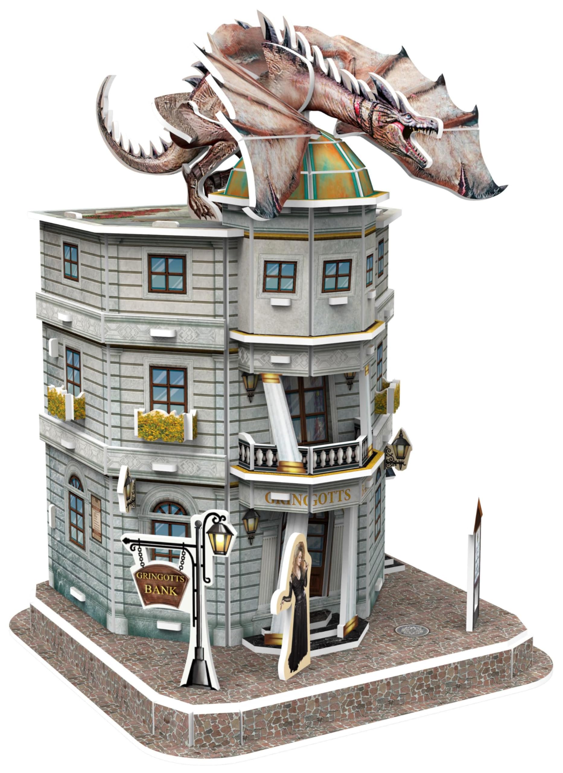 4D Build Ollivanders Wand Shop interior details for immersive hobby