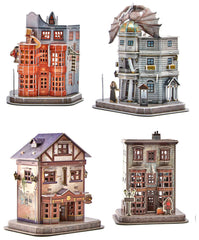 4D Build Diagon Alley Weasleys' Wizard Wheezes detail for display