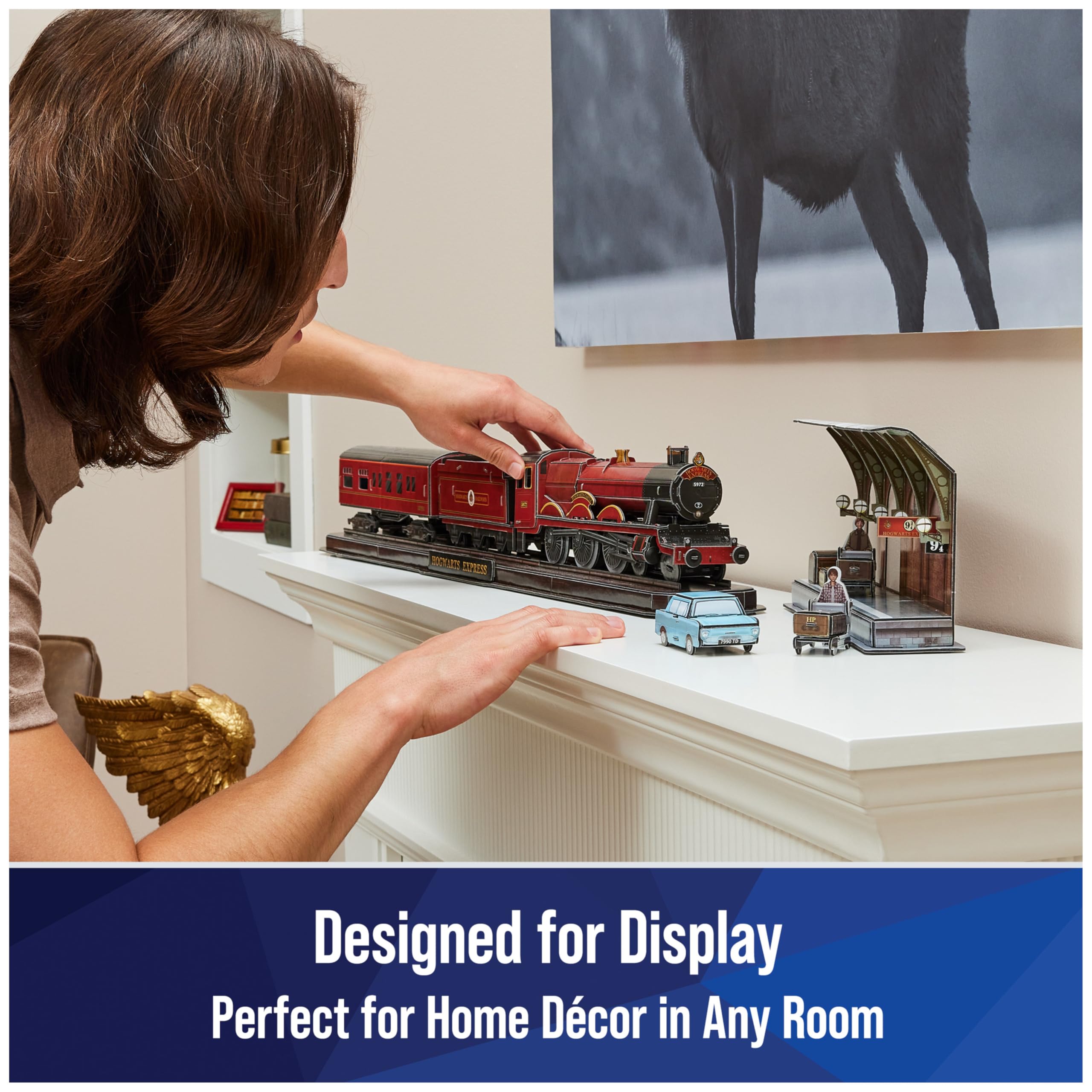4D Build Hogwarts Express box and instructions included.