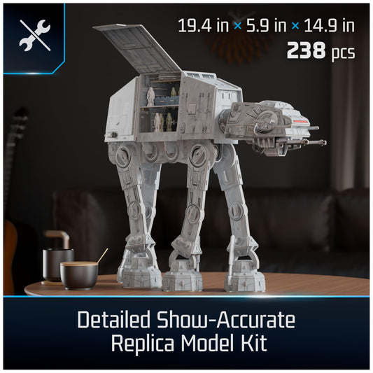 4D Build Imperial AT-AT glue and stand included for sturdy display