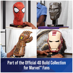 Close-up of intricate details on the Gauntlet