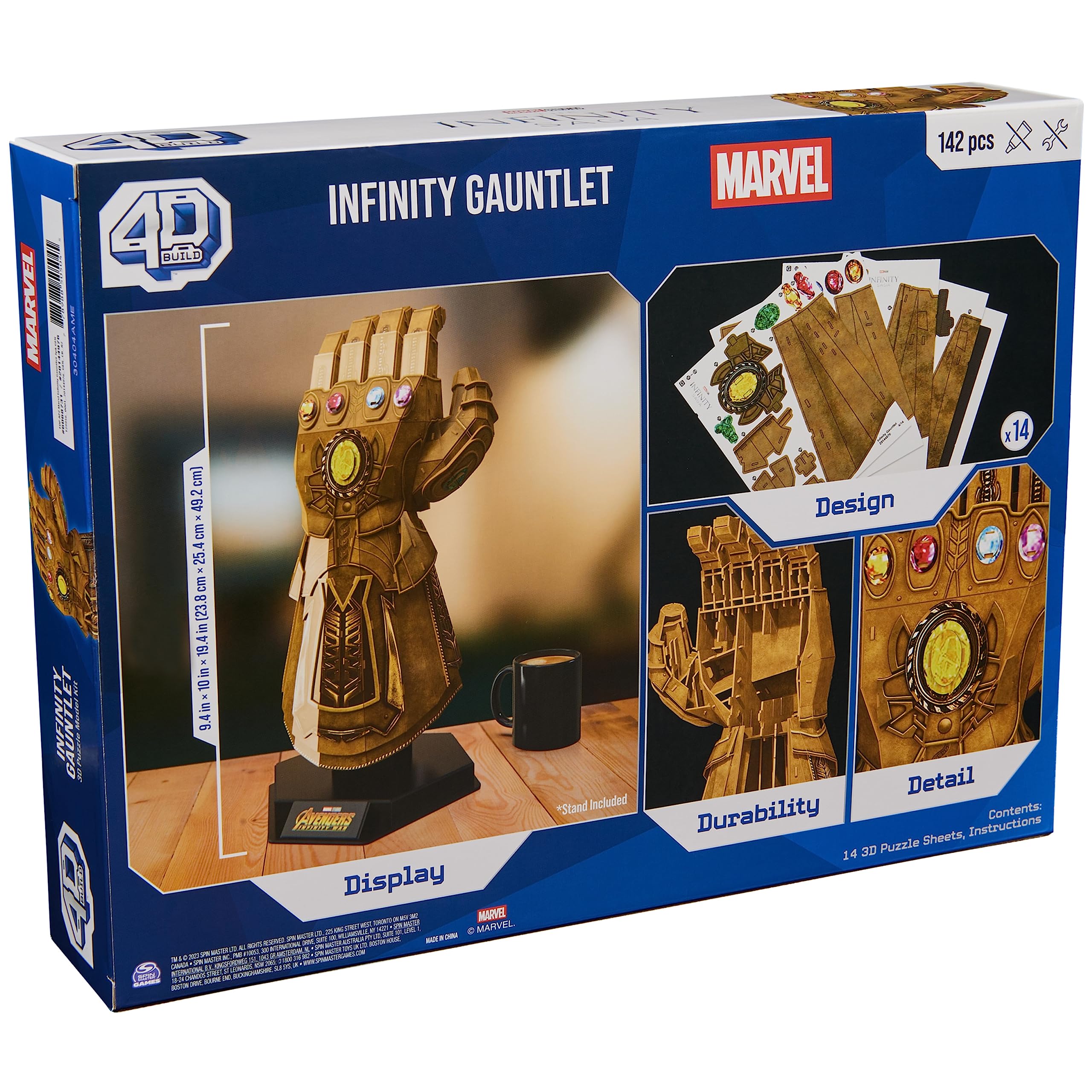 Perfect gift for Marvel fans and hobbyists