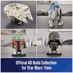 Compact display from 4D Build R2-D2 on desk