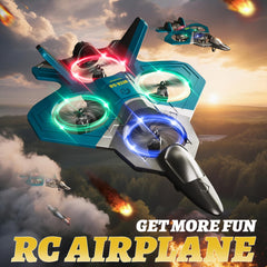 4DRC foam plane altitude hold stabilizes flights in breeze