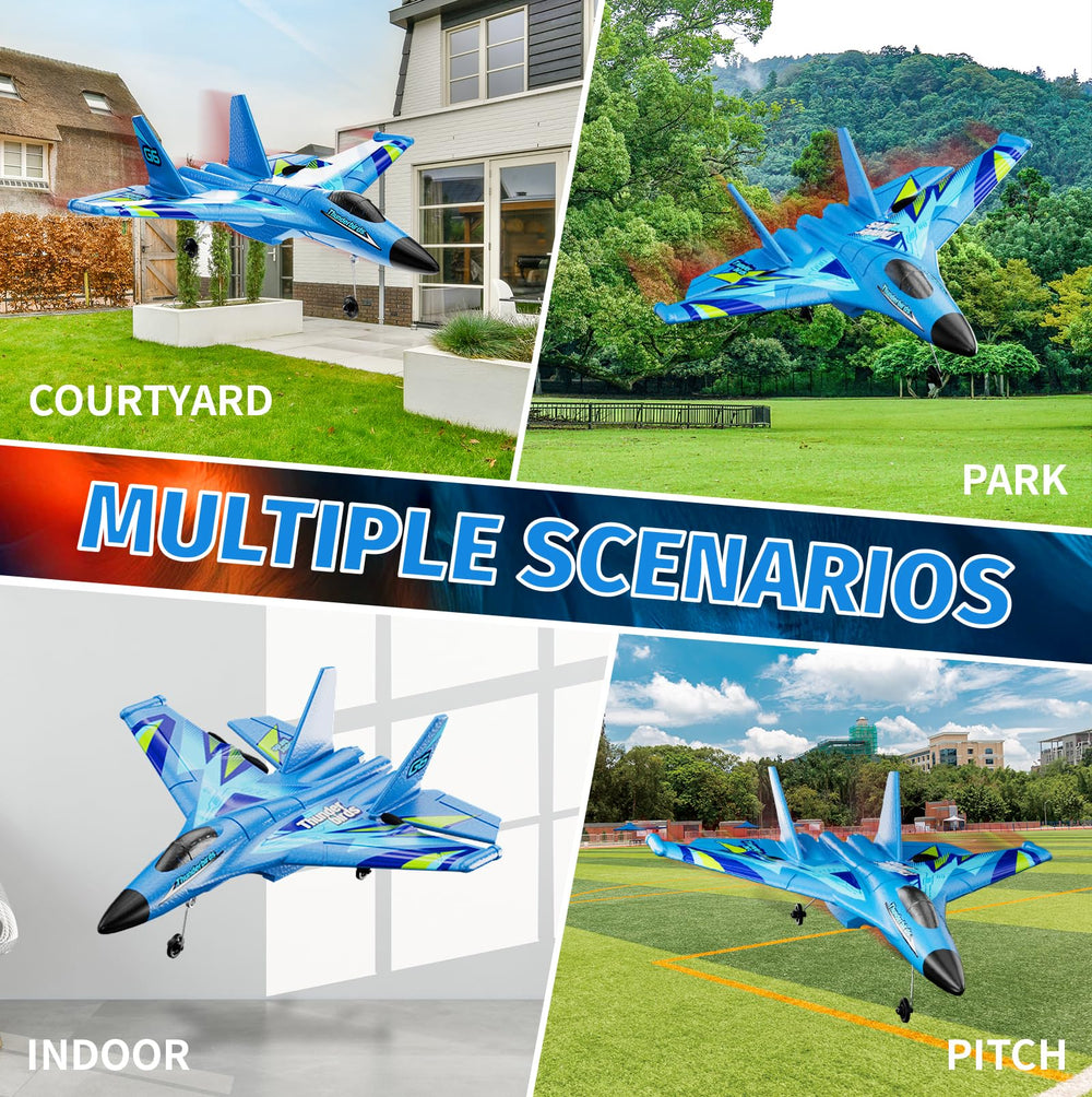 4DRC foam plane with durable foam body and blades
