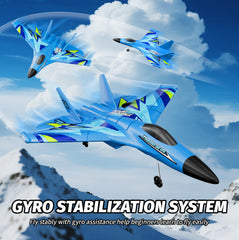 4DRC foam plane showing gyro stabilization for easy handling