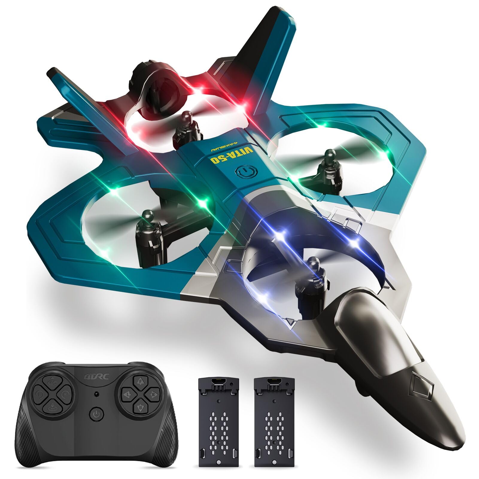 4DRC foam plane ready to fly with simple controls for beginners