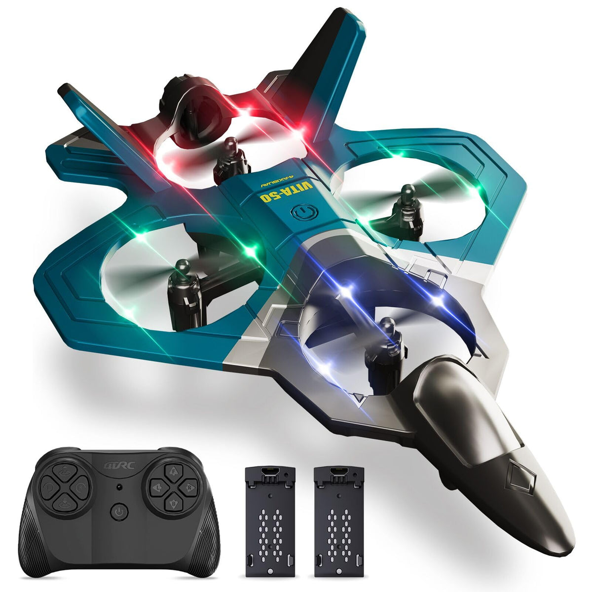 4DRC foam plane ready to fly with simple controls for beginners