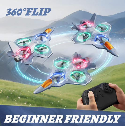 4DRC foam RC airplane with headless mode for easier control