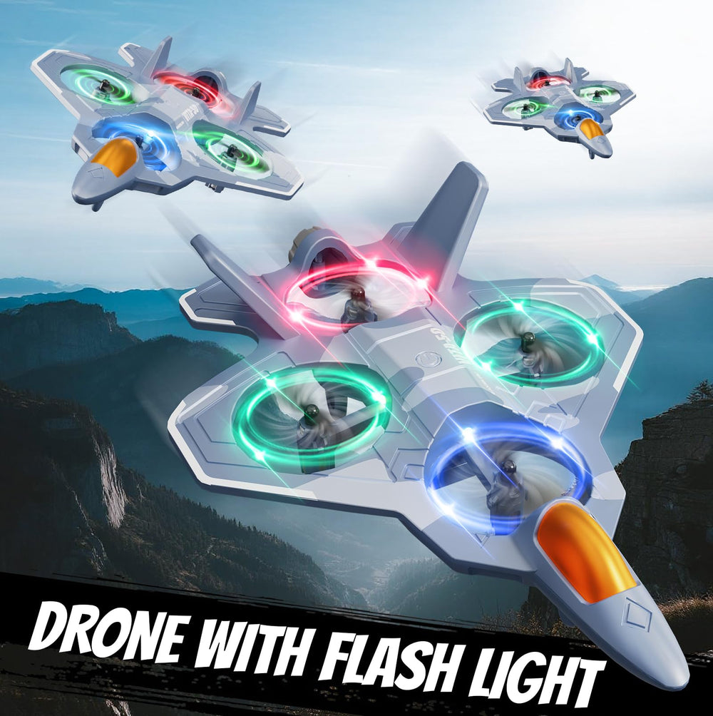 4DRC foam RC airplane with LED lights for night flights