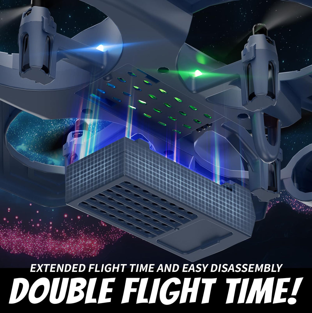 4DRC foam RC airplane with enclosed propellers for safer play
