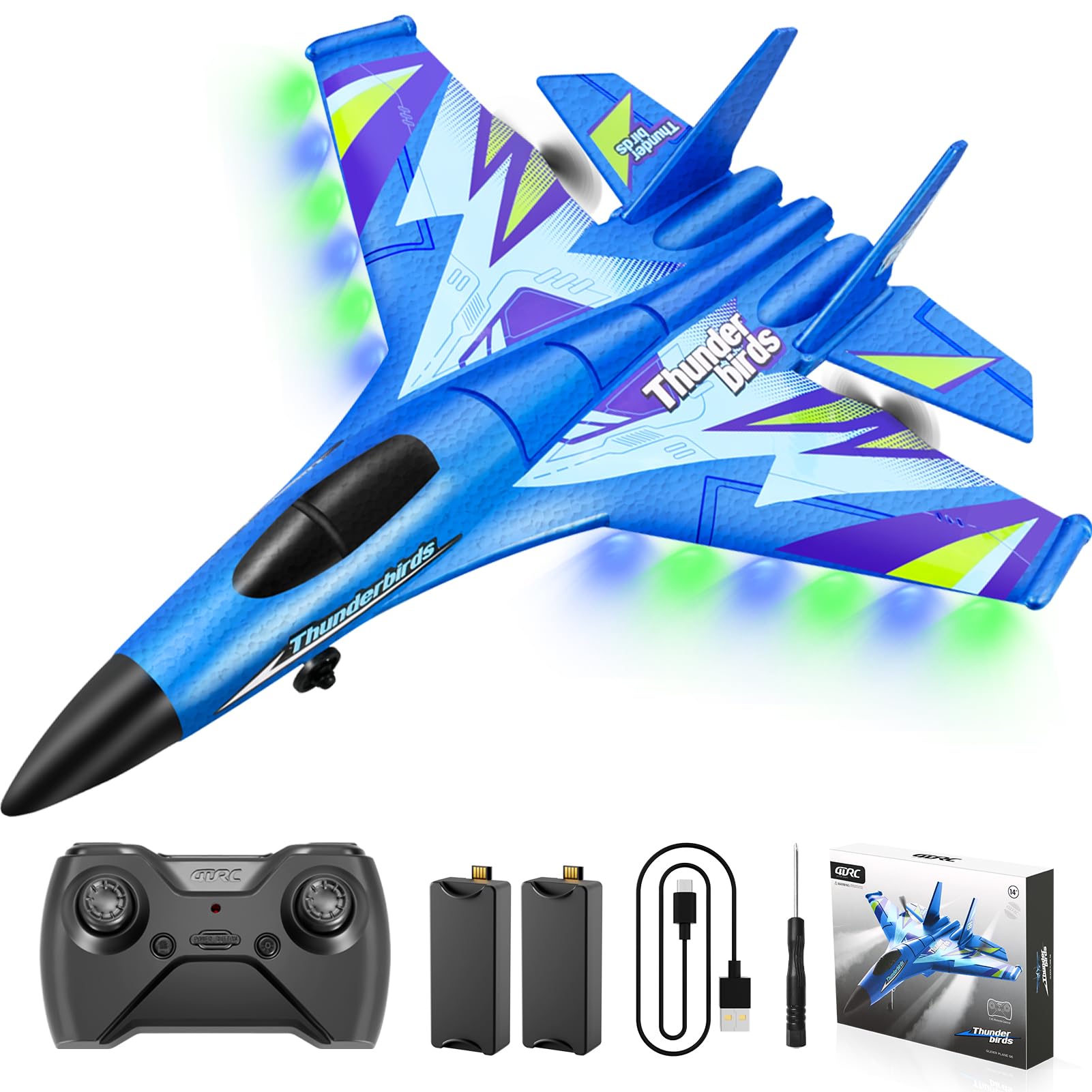 4DRC foam RC plane hand-throw takeoff for beginners