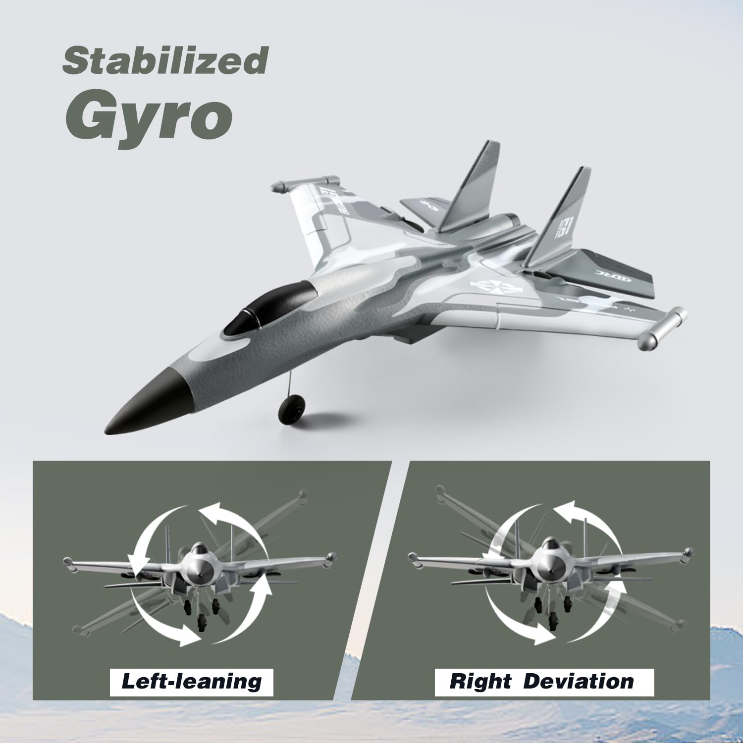4DRC G1 RC Plane glide takeoff and hand-launch variety