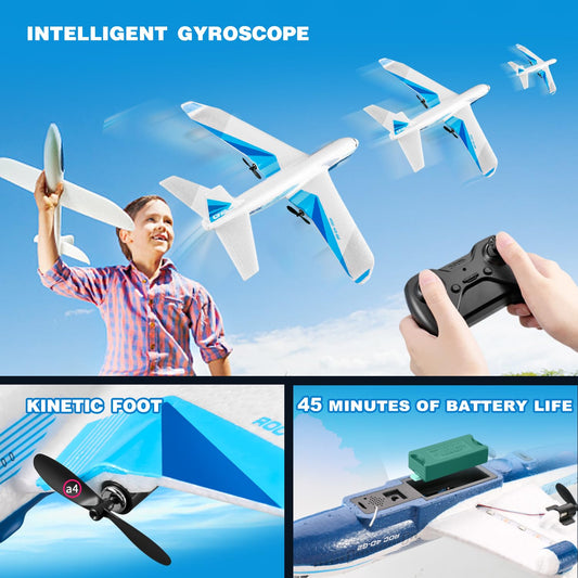 4DRC G2 remote control enables precise manual and glide modes.