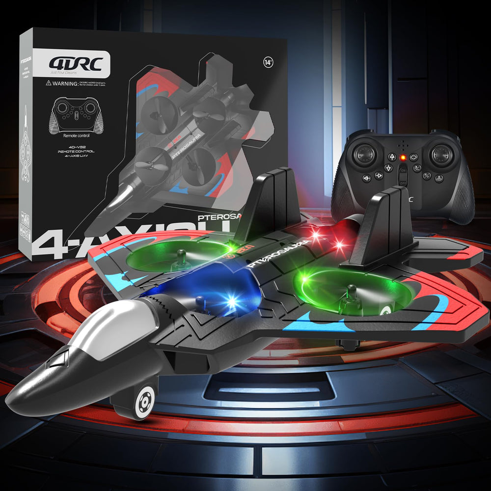 4DRC RC Plane packaging shows gift-ready presentation.