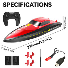 4DRC S7 dual motors deliver smooth, fast acceleration.