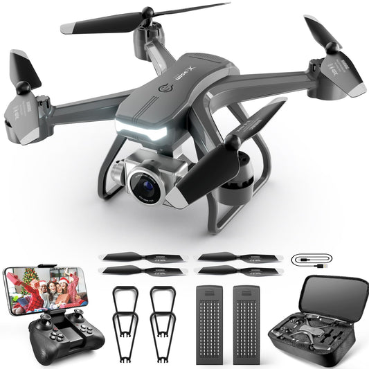 4DRC V14 drone folded for compact travel and easy storage.