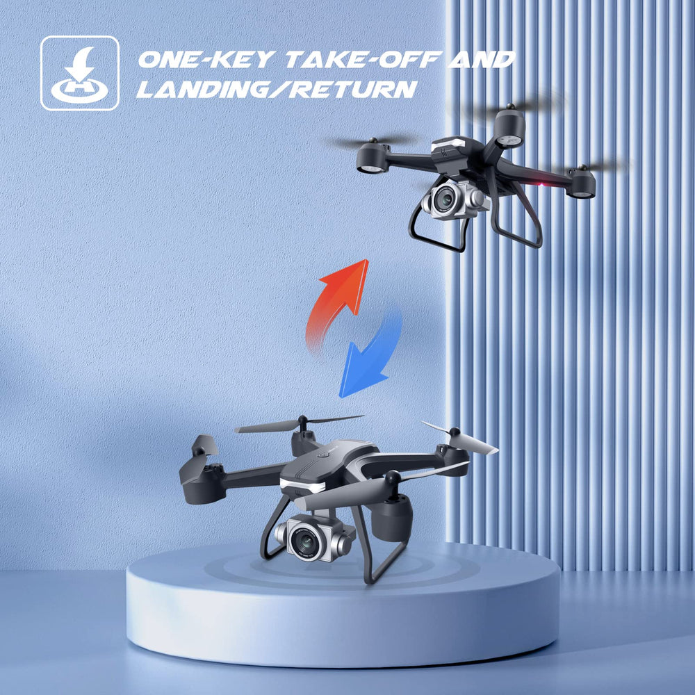 4DRC V14 one-key takeoff and landing simplifies flying.