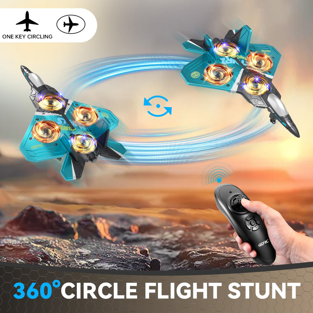 4DRC V17 aerial stunts showcase versatile flight tricks for all ages.