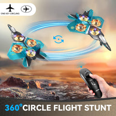 4DRC V17 aerial stunts showcase versatile flight tricks for all ages.