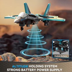4DRC V17 LED lights illuminate night flights with a magical glow.
