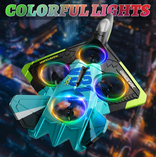 4DRC V31 LED night flight illuminates the sky for dramatic, memorable moments.