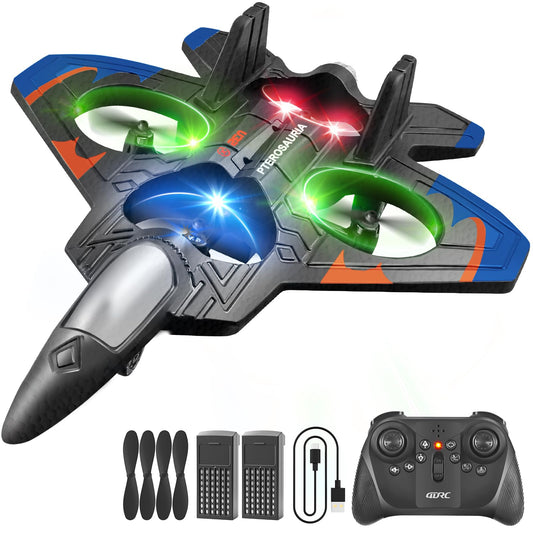 4DRC V32 foam plane landing smoothly for beginners
