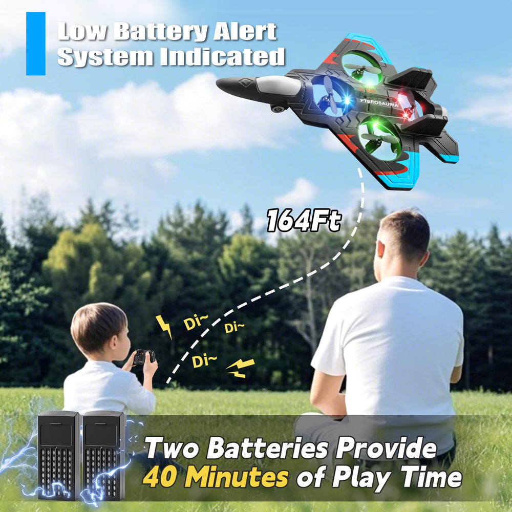 Durable foam with protective frame keeps play safe during flights