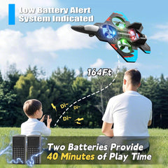 Durable foam with protective frame keeps play safe during flights