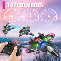 4DRC V32 RC plane altitude hold stabilizes practice flights.