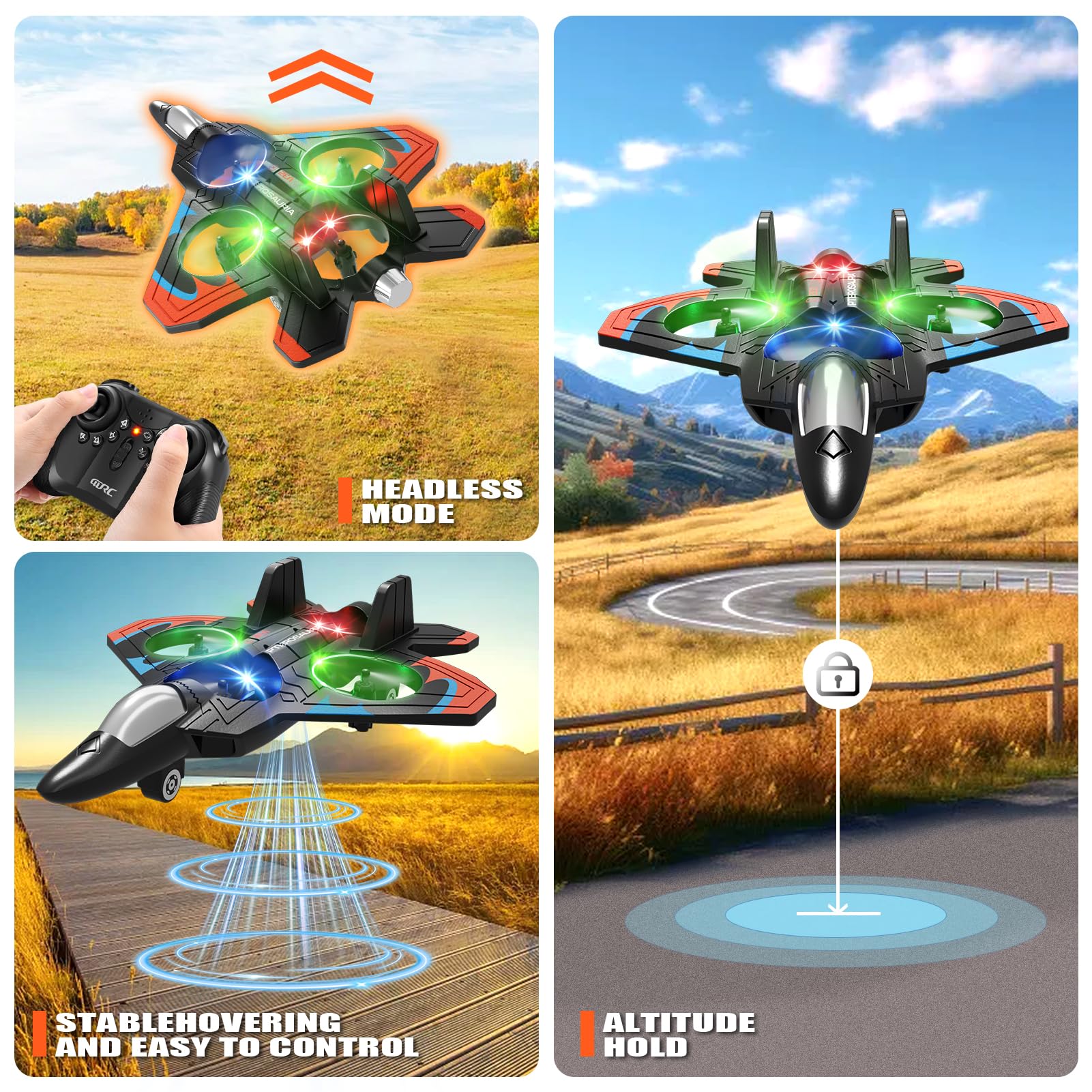 4DRC V32 built in propeller protection for safety