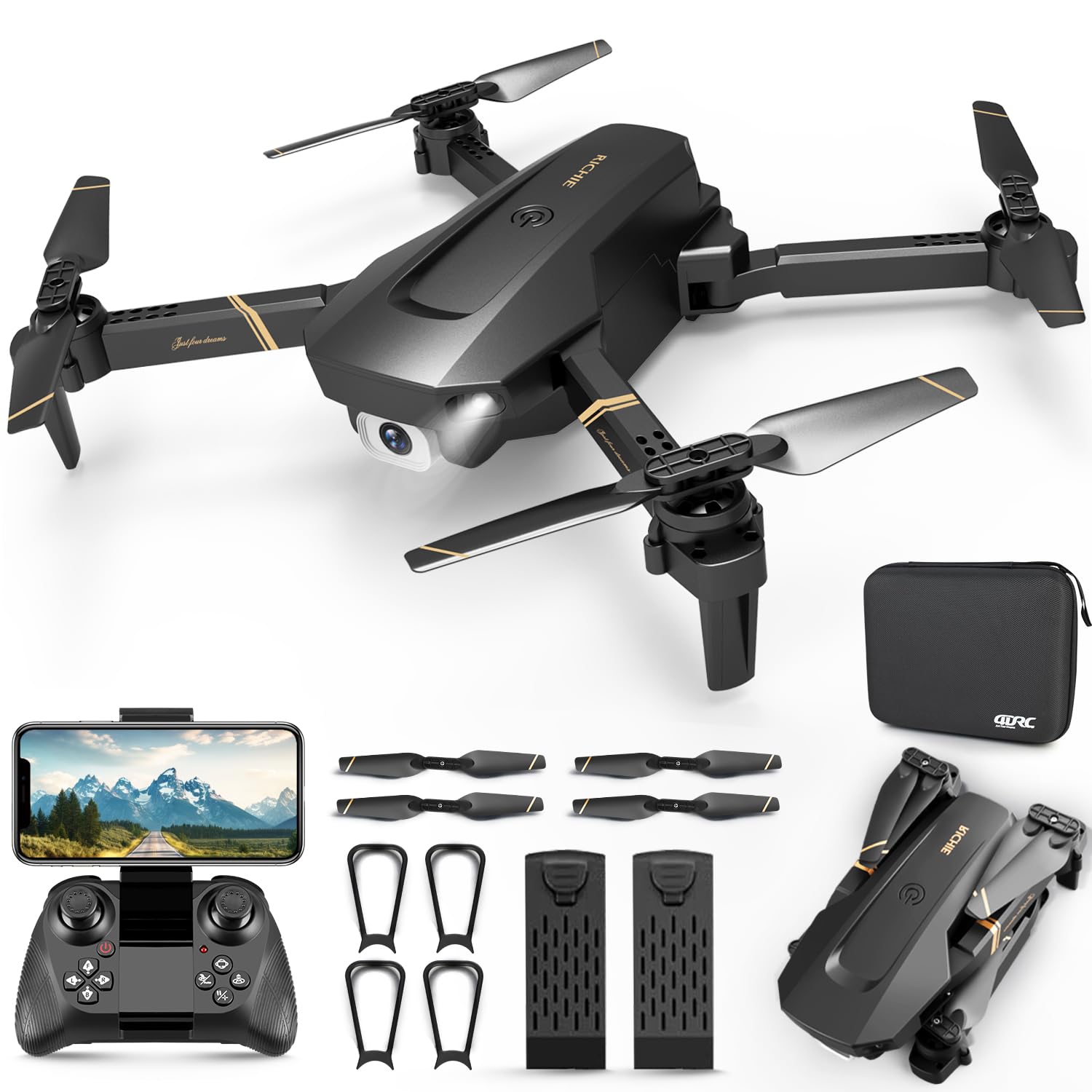 4DRC V4 drone 1080p camera captures clear aerial moments