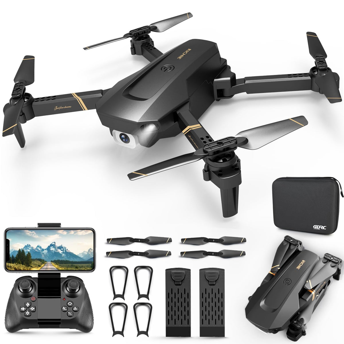 4DRC V4 drone 1080p camera captures clear aerial moments