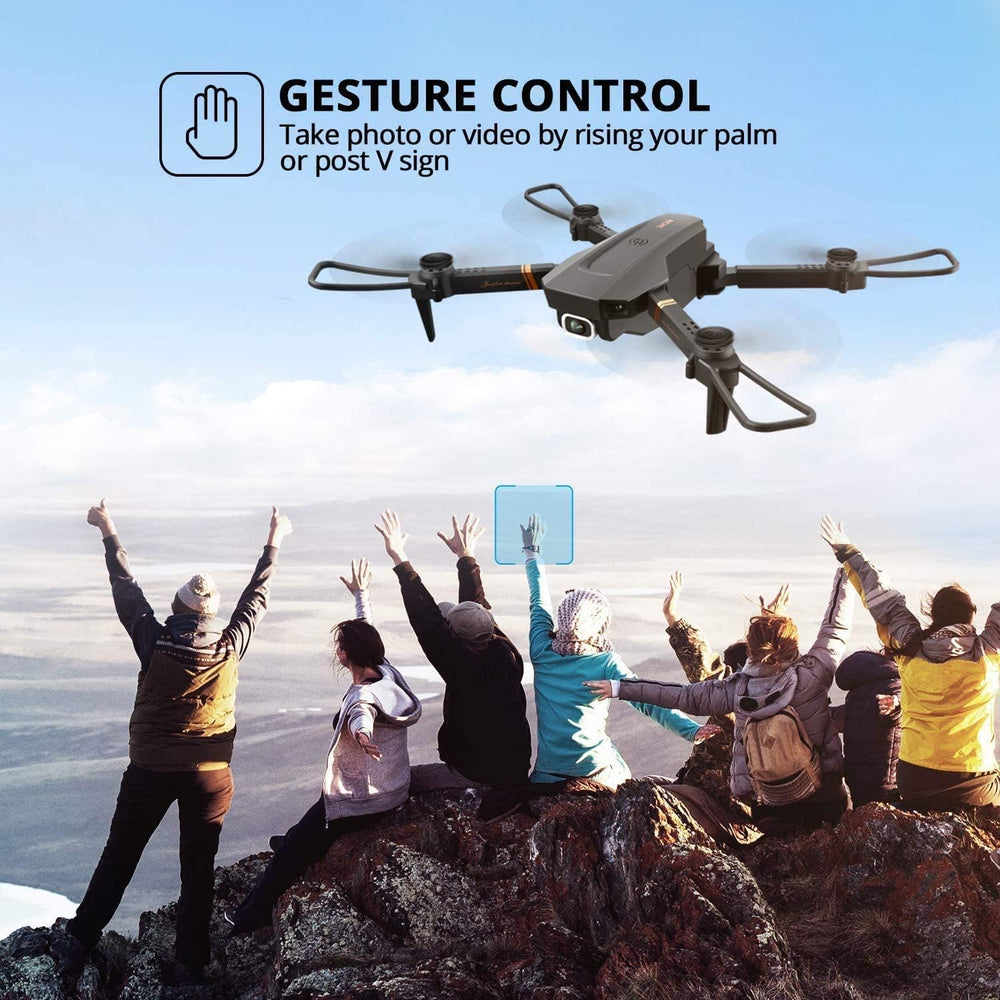 4DRC V4 drone foldable portable design for travel