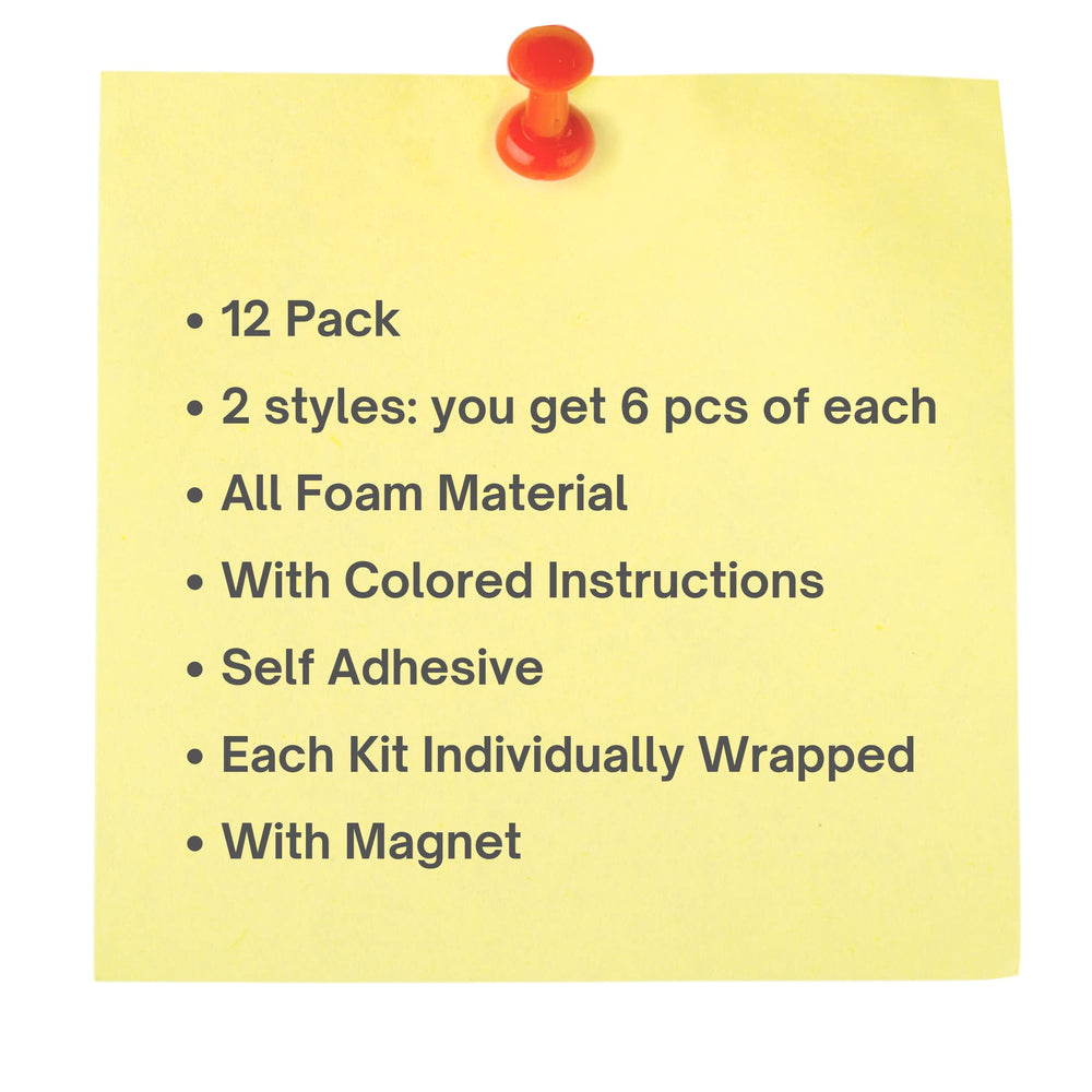 4E's Novelty bulk 12-pack packaging for classrooms
