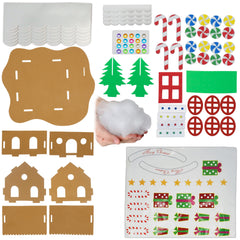 4E's Novelty fake snow for a wintry gingerbread village