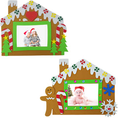 4E's Novelty foam gingerbread house pieces for easy kids crafts
