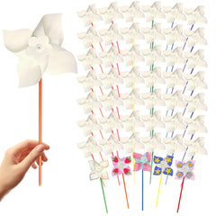4E's Novelty plastic sticks for reliable spinning during crafts.