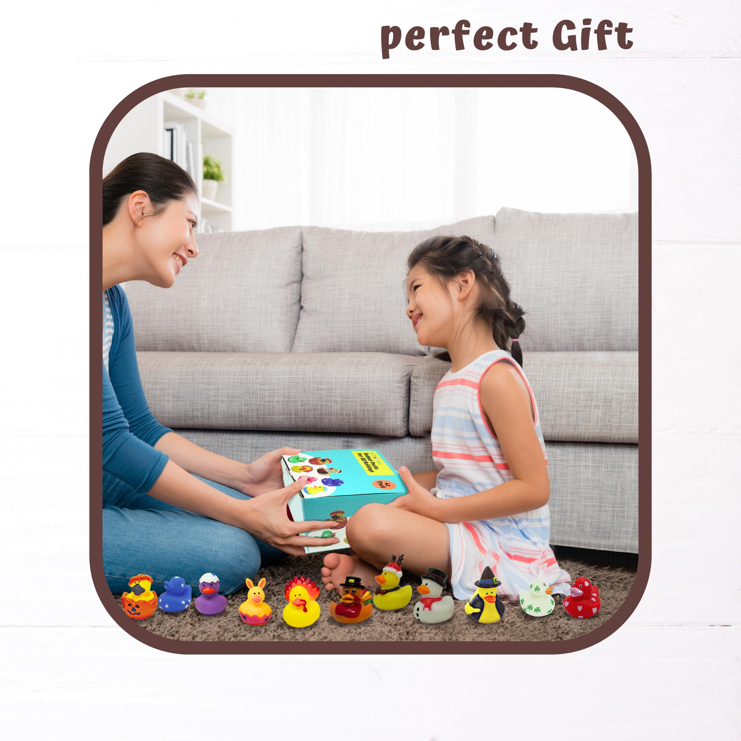 4E's Novelty Pumpkin duck bath toy for Halloween decor.