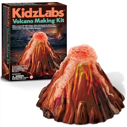 4M KidzLabs fast drying plaster for quick volcano setup
