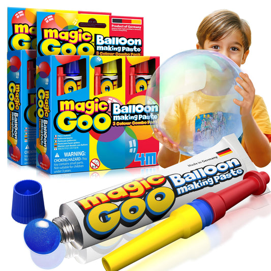 4M Magic Goo giant bubbles for outdoor parties create impressive displays.