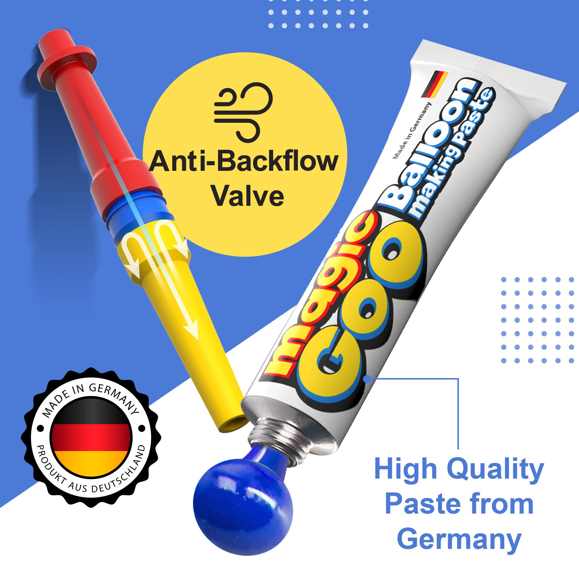 4M Magic Goo long-lasting balloons stay inflated for extended play sessions.
