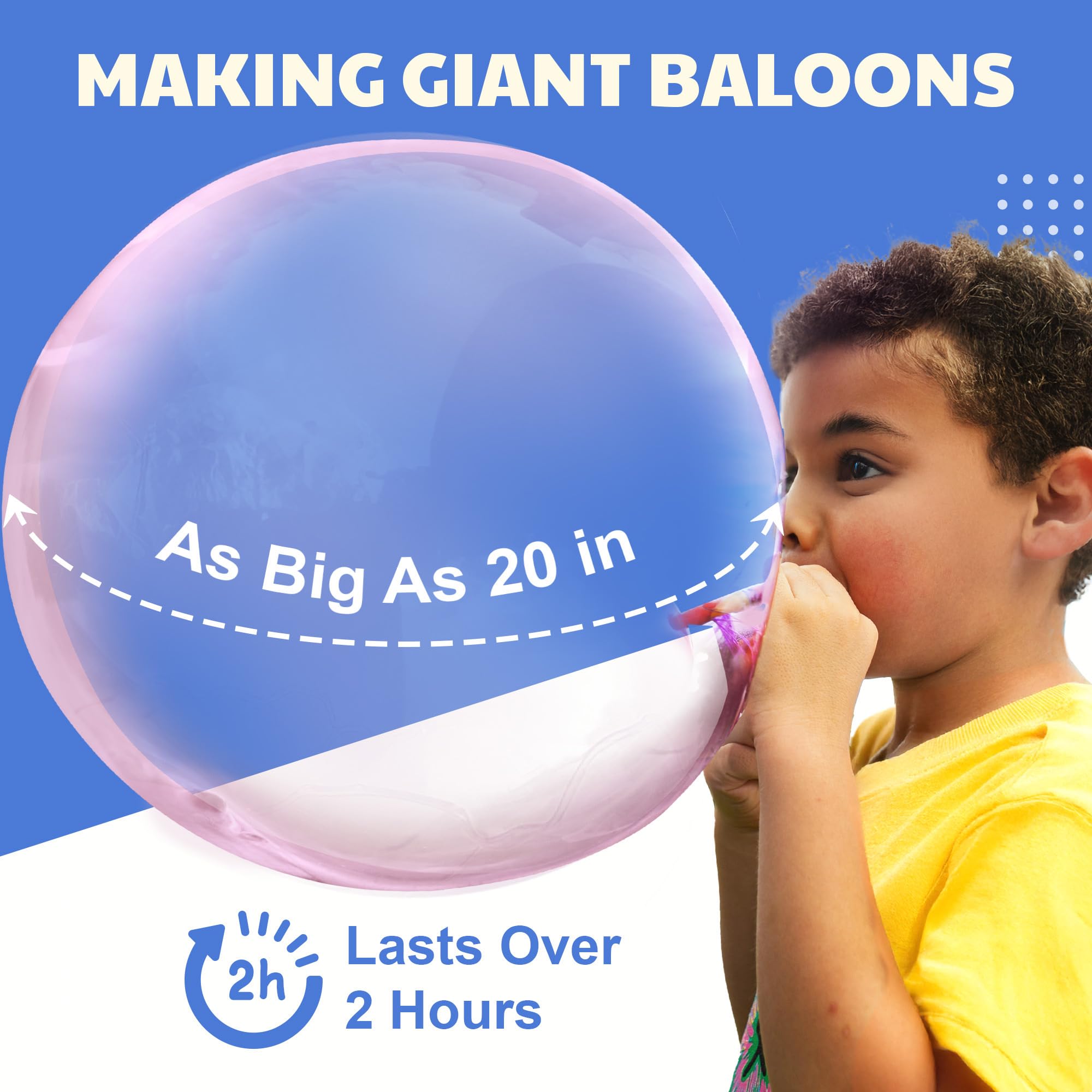 4M Magic Goo portable bubble kit travels well for trips and picnics.