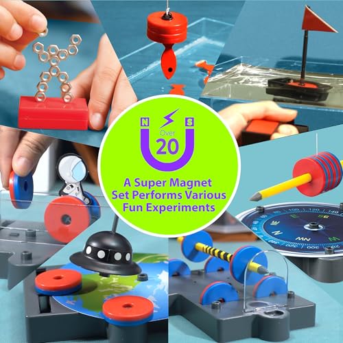 4M STEAM magnet exploration kit with u-shaped magnet for curious kids