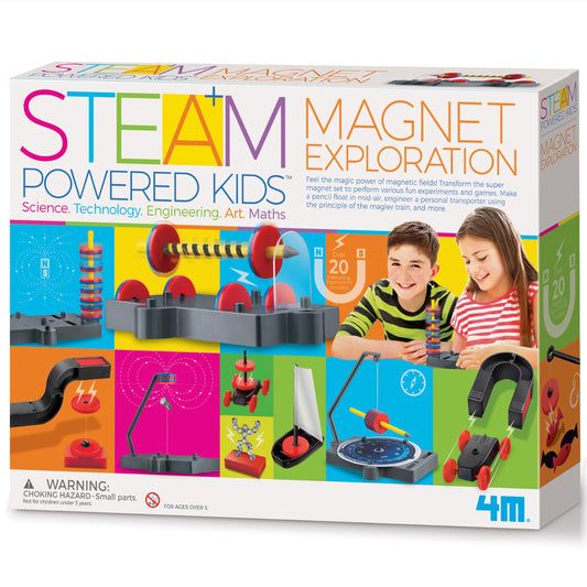 4M STEAM magnet exploration wand in action boosts hands-on learning