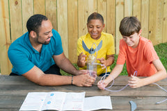 4M Water Rocket Kit instruction sheet guides curious builders.