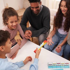 5 Second Rule Relay family game night setup for easy at home fun